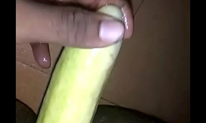 Cucumber nearby ass - bisexual guy